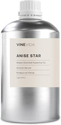 VINEVIDA Anise Star Essential Oil - Gallon Undiluted Bulk Essential Oil for DIY Candle Scents and Soap Making - 8 lbs