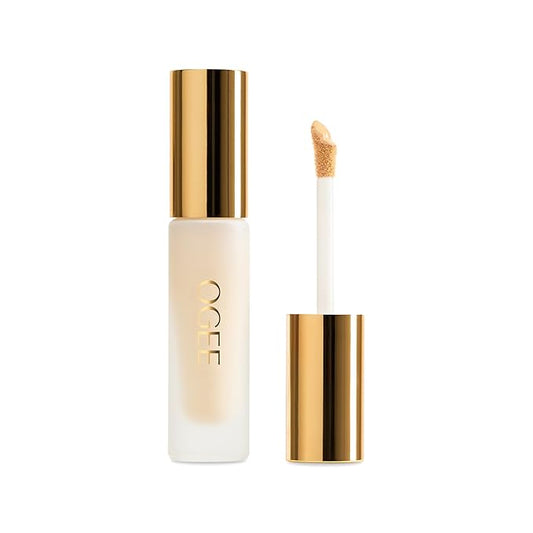 Ogee Complexion Perfecting Under Eye Concealer - Certified Organic Full Coverage Concealer - Buildable Coverage - FIR 0.02W - Fair (Warm-Golden Undertones)