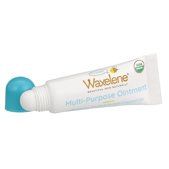 Waxelene Multi-Purpose Ointment, Organic, Lip Tube, Single