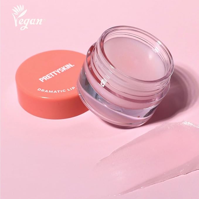 PS.PRETTYSKIN Korean Vegan Lip Sleeping Pack for Intense Hydration | Nourish Dry Lips with Glossy Finish 9g (Juicy Berry)