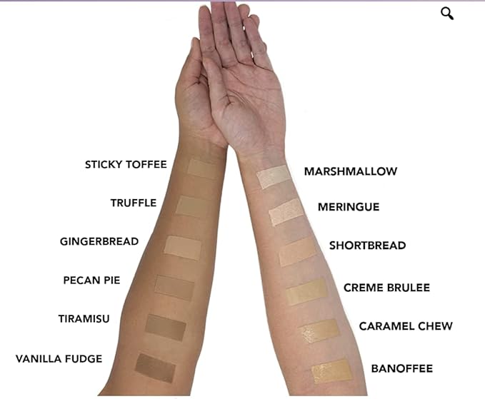 Carter Beauty Full Measure HD Foundation - Lightweight, Full Coverage Matte Formula - Water-Based Super Soft Skin Perfector - Vegan And Cruelty Free, Paraben And Sulfate Free - Sticky Toffee - 1.01 OZ