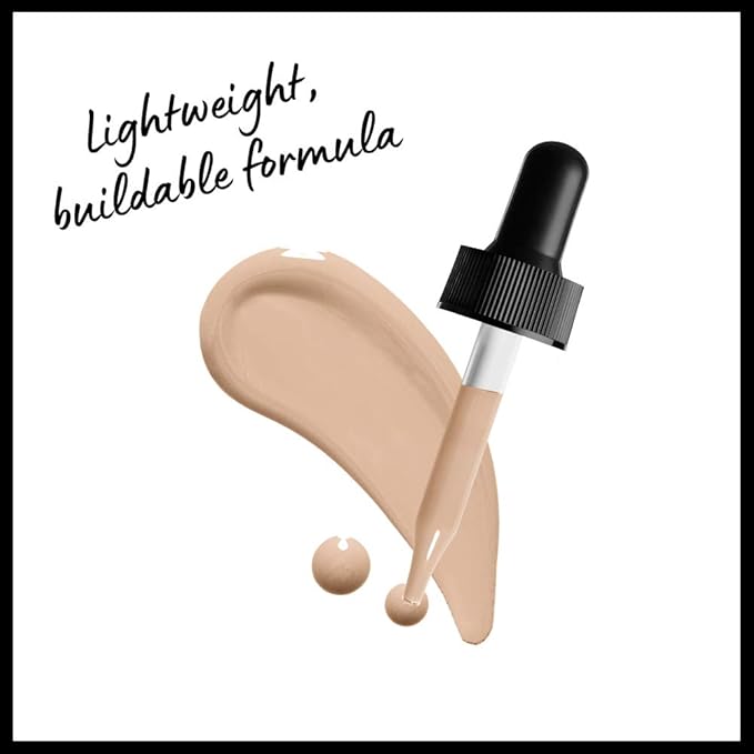 NYX PROFESSIONAL MAKEUP Total Control Pro Drop Foundation, Skin-True Buildable Coverage - Alabaster (Pack of 2)