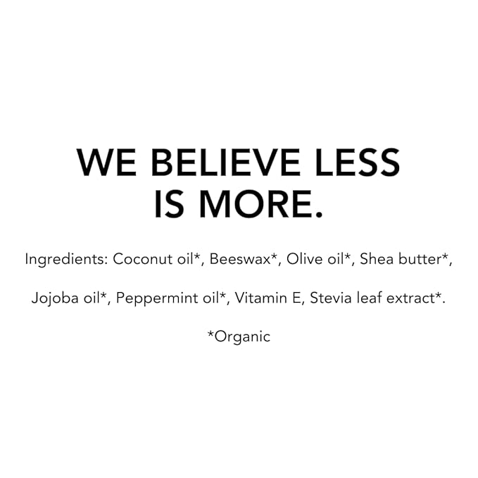 Kind Lips Lip Balm - Nourishing & Moisturizing Lip Care with Shea Butter, Beeswax & Vitamin E | Sweet Mint Flavor | 0.15 Ounce (Pack of 5)