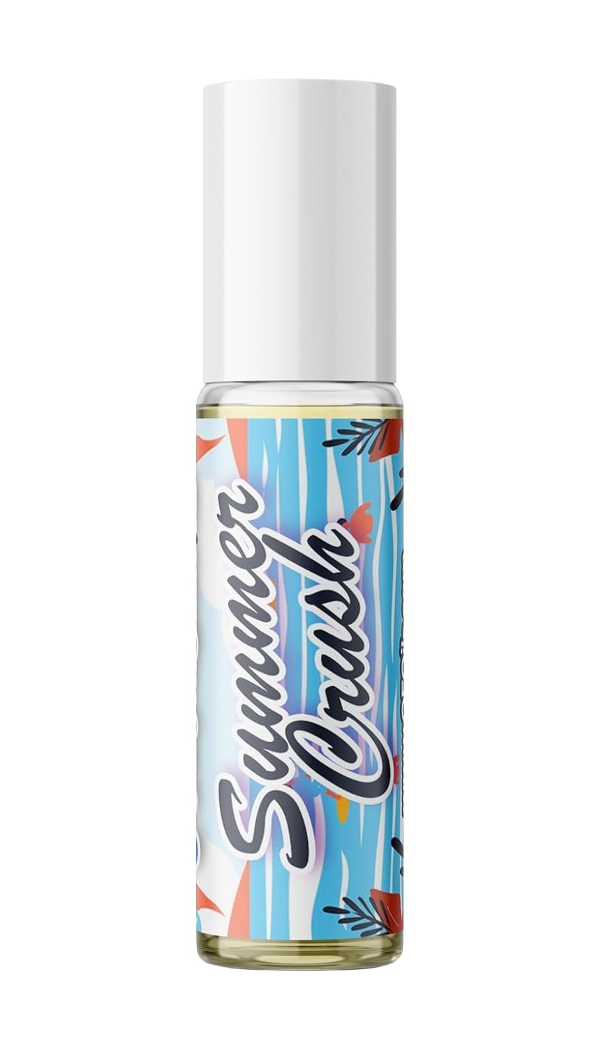 Quality Fragrance Oils' Summer Crush | Long-Lasting Perfume Oil, Alcohol-Free, Strong Scent, 10ml Roll-On | Affordable Alternative to Designer Fragrances