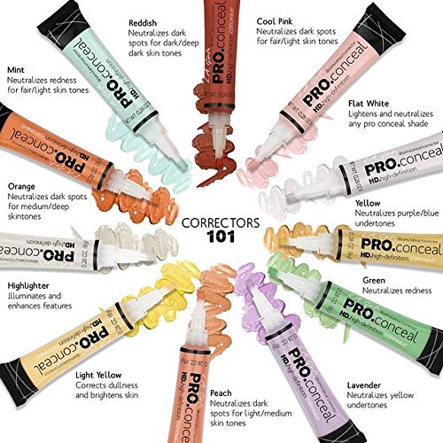 L.A. Girl Pro Concealer, Toffee, 0.28 Oz (LAX-GC984-B)