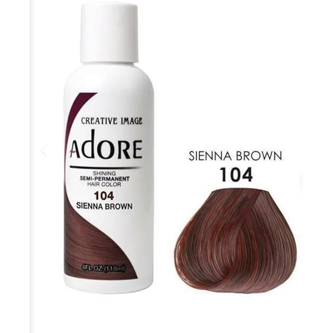 Adore Semi Permanent Hair Color (165 Clover) | Vegan & Cruelty-Free Green Hair Dye | No Ammonia, No Peroxide, No Alcohol | 4 Fl Oz (Pack of 1)