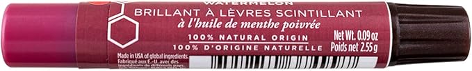 Burt's Bees Lip Shimmer, Watermelon 0.09 oz (Pack of 5)