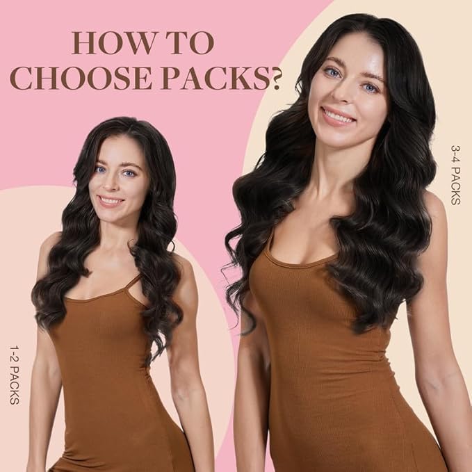 GOO GOO Tape in Hair Extensions Human Hair, 2 Dark Brown, 24inch 100g 40pcs, Skin Weft Seamless Invisible, Silky Straight with Thick Ends, Remy Human Hair