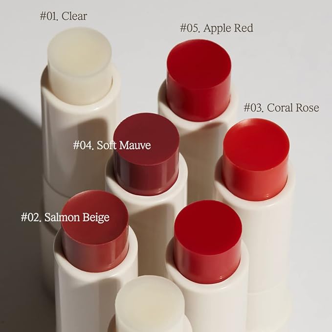 Nacific x Stray Kids Be Natural Vegan Lip Glow 5 PCS Set, with Photocards 8 PCS Full Set by KOSBEAUTY