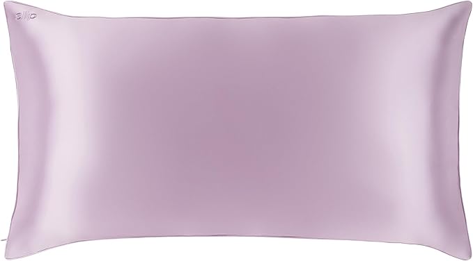 slip King Pure Silk Pillow Case - 100% Pure 22 Momme Mulberry Silk - King Size Standard Pillow Case - Anti-Aging, Anti-BedHead, Anti-Sleep Crease, Wildflower (20" x 36")