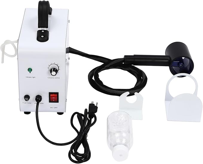 Nano Hair Steamer Machine, Multifunctional Nano Steamer with Adjustable Mist, Hair Salon Steamer Gun, 1300W Professional Nano Spray Vaporizer with 11.83oz Tank for Home Salon Pets & Skin Care