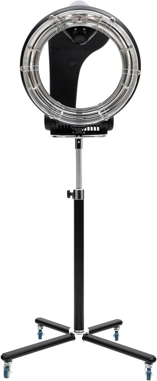 3 in 1 Orbiting Infrared Hair Dryer-Hair Steamer,110v 950W Hair Dryer with Wheels, Free-Stand Hair Dryer Color Processor Salon Drying Perming Machine