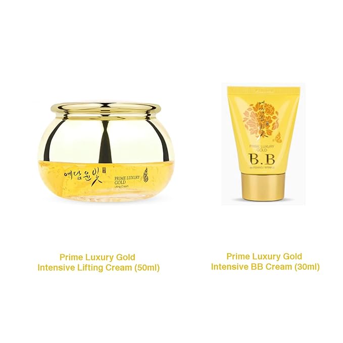 Premium Luxury Gold Women Facial Skin Care Set (4Pcs) Beauty & Personal Care, Nourishing And Moisturizing, Calming Korea Cosmetic for Yedam Yun Bit
