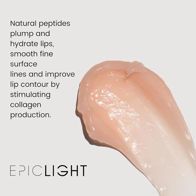 EpicLight Lip Flip Treatment Balm - Lip Balm and Plumper - Peptide Treatment for Lips Volume & Hydration - Plump, Smooth, and Moisturize Lips - Paraben & Sulfate-free, Non-Toxic Makeup