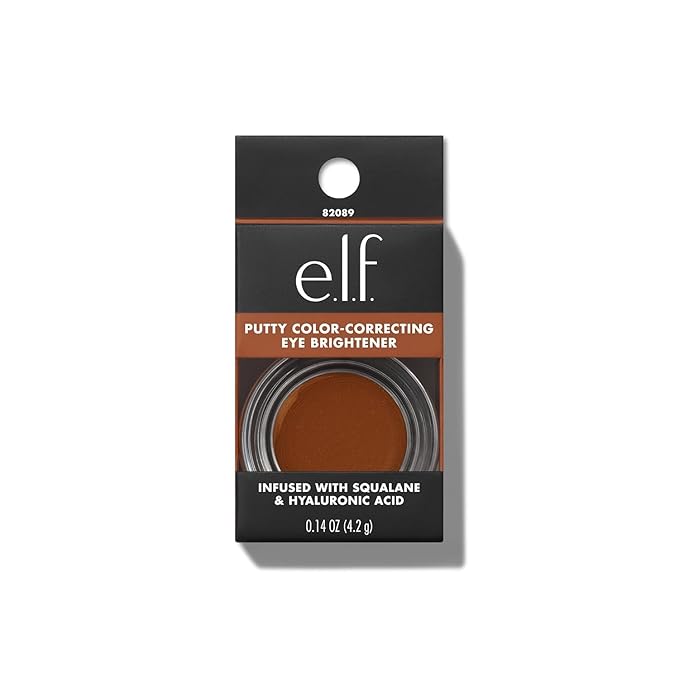 e.l.f. Putty Color-Correcting Eye Brightener, Under-eye Brightener & Primer Reduces Appearance Of Dark Circles, Vegan & Cruelty-Free, Rich
