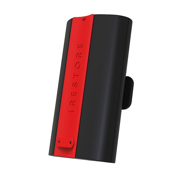 iRestore Elite + Rechargeable Battery Pack - Laser Red Light Therapy for Hair Growth - FDA Cleared Hair Loss, Hair Thinning Treatment for Men & Women - Hair Regrowth Laser Cap - 500 Lasers & LEDs