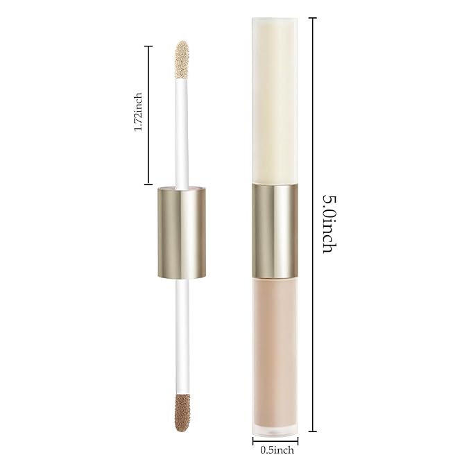 Boobeen Liquid Highlighter Contour Makeup, Face Highlighter Bronzer Stick, Silky Smooth Cream Face Illuminator Makeup Pen for Face & Body, Create a Natural Matte Finish, Lightweight, Long Lasting