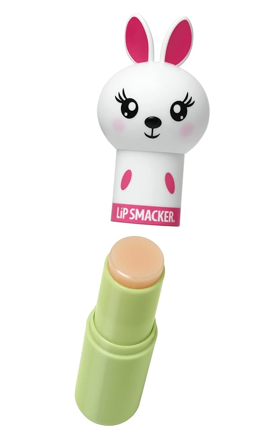 Lip Smacker Marvel Iron Man Keychain Lip Balm & Lippy Pals Bunny Rabbit Carrot Cake Lip Balm Bundle