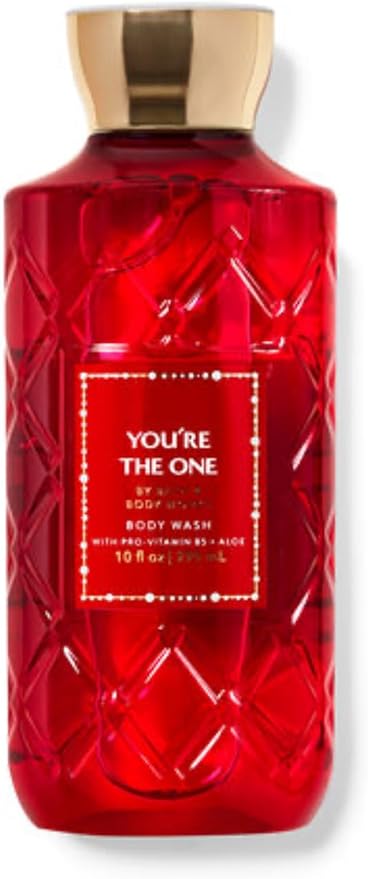 Bath & Body Works - 3 Piece Bundle - Spray - Body Lotion - Shower Gel - Full Size and Gift Bag HELLO GORGEOUS (You're The One)