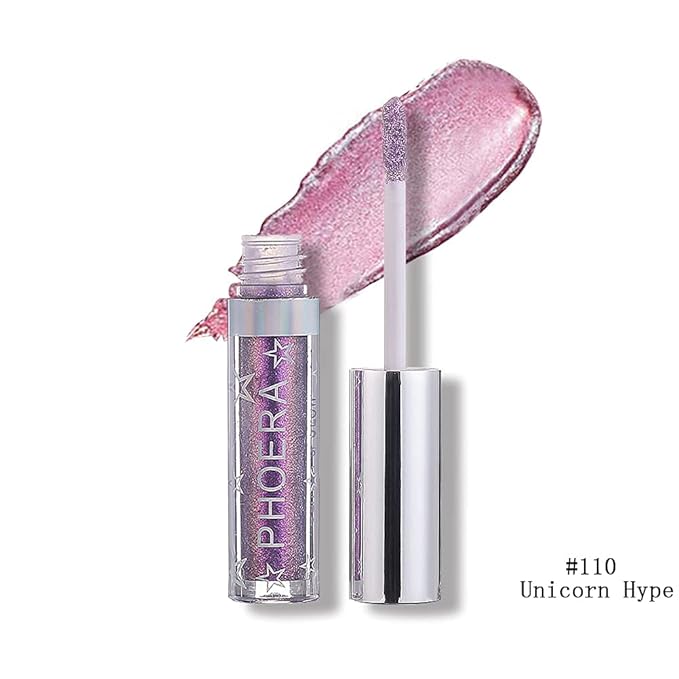 Glitter Eyeshadow，Makeup For Eyes Liquid Shimmer Sparkle Glow Light Colors Pencil Stick Shiny Long Lasting Waterproof Shining Eye Shadow Sets Metallic Pigments Metals Gloss Sparkling Pen Kit (A110)