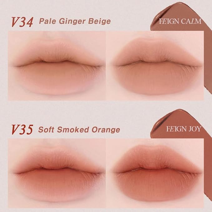 BBIA Last Velvet Tint - Soft & Creamy Matte Finish Lip Stain, Blur Effect with Velvety Texture, Long-Lasting, High Pigment, Lightweight, Non-Drying, Vegan, Korean Lip Makeup (V37 FEIGN UNMOVED)