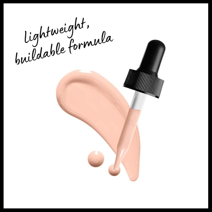 NYX PROFESSIONAL MAKEUP Total Control Pro Drop Foundation, Skin-True Buildable Coverage - Light Porcelain