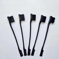10PCS Black Fringe Hair Dye Comb Hair Dye Brush
