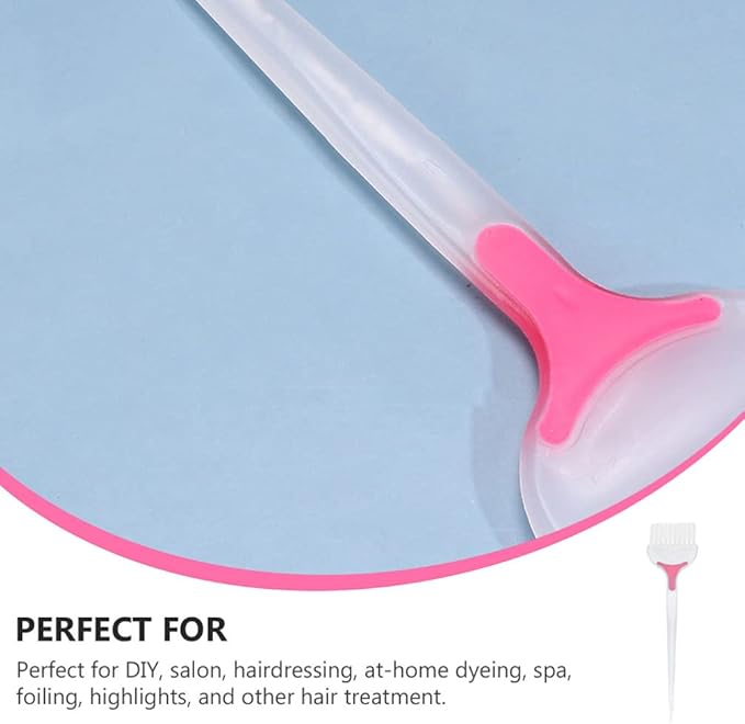 Beaupretty Salon Hair Dye Brush Kit: 4PCS Tint & Highlight Brushes Hair Coloring Brush Hair Dye Brush for Hair Dye, Hair Color Hair Highlighting