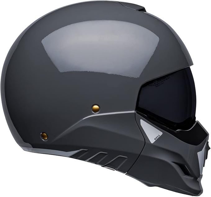 Bell Moto Broozer Duplet Gloss Nardo Gray Large