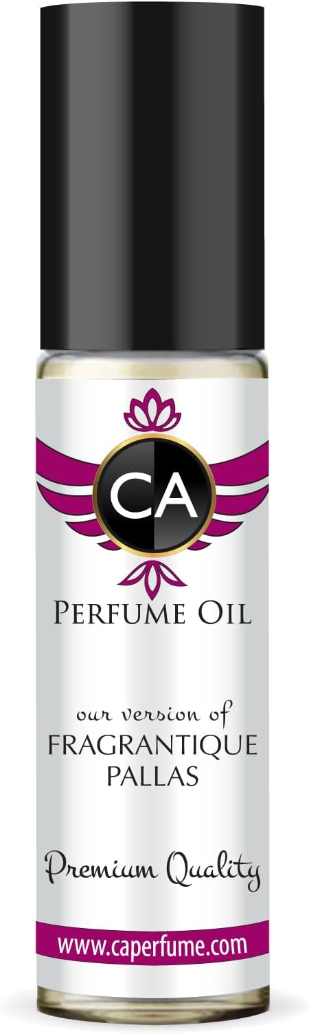 CA Perfume Impression of Bold Numbers Fragrantique Pallas For Women Replica Fragrance Body Oil Dupes Alcohol-Free Roll-On 0.3 Fl Oz/10ml