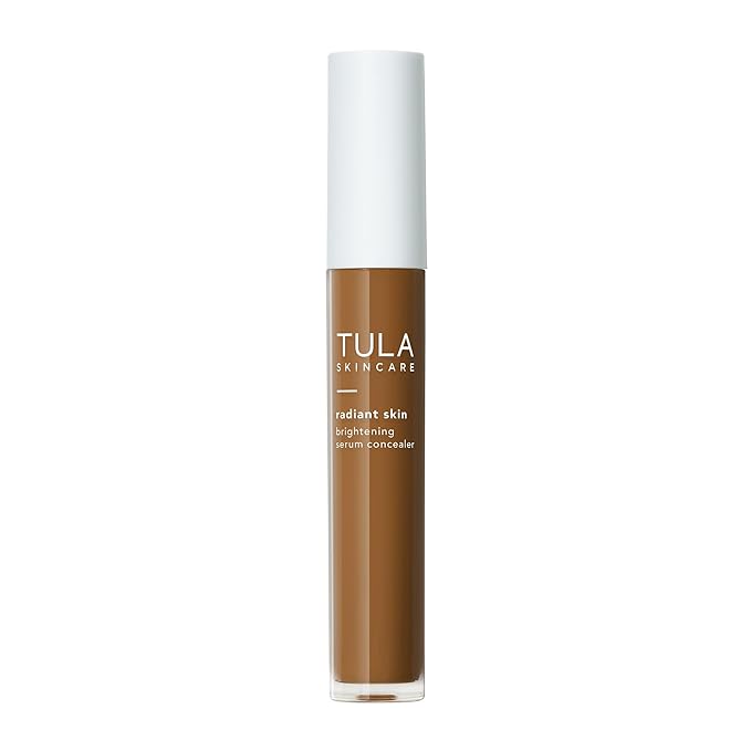 TULA Skin Care Radiant Skin Brightening Serum Concealer - Conceals Dark Circles & Discoloration, Longwearing & Crease-Resistant, Brightens the Appearance of Skin Over Time, Shade 170, 0.18 fl oz.