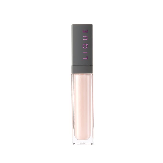LIQUE Cosmetics Shimmer Lip Plumper, Infused with Peppermint Oil & Vitamin E for Nourishing, Enhanced Lips, High Shine, Reduces Fine Lines, Radiant, 0.22 Fl Oz.