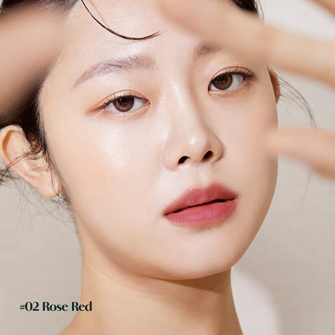 METAFORET Vegan Tinted Lip Balm 0.12oz 3.5g Experience Softer, More Radiant Lips with Lip Tint Butter Balm - Moisturizing, Tinted, and Perfect for Lip Care and Lip Glow (#02 Rose Red)