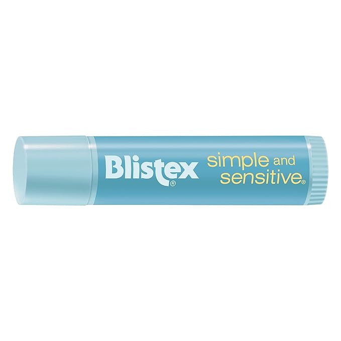 Blistex Simple & Sensitive Lip Moisturizer 0.15 oz (Pack of 4)