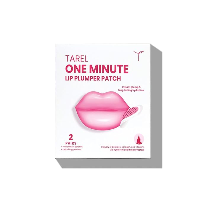 One Minute Lip Plumper Patch - Instant Lip Hydration Patch with Hyaluronic Acid & Collagen Microvector from Tarel Laboratory