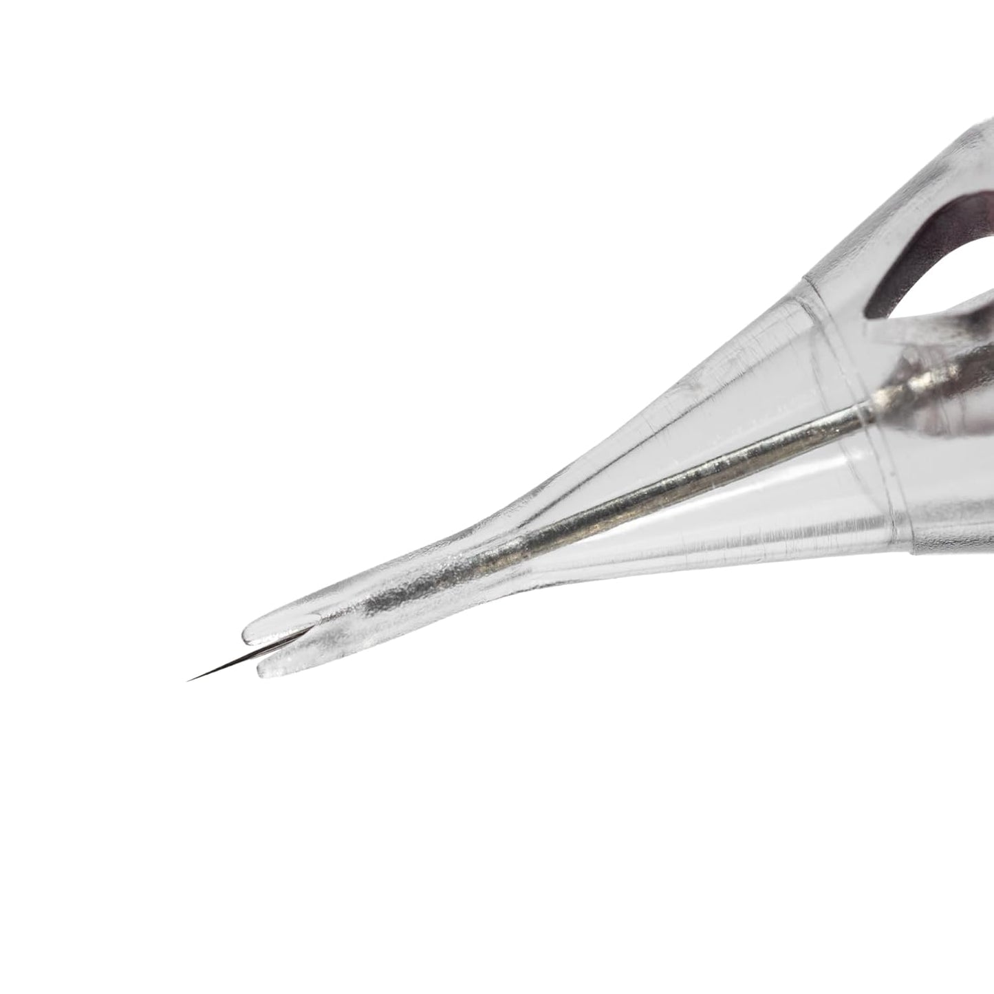 Tina Davies PIXL Cartridge, 0.25mm 1 Round Liner Medium Taper Cartridge for Linework, Hairstrokes, Eyebrows, Lips, and Eyeliners .25mm 1RL MT, Pack of 10