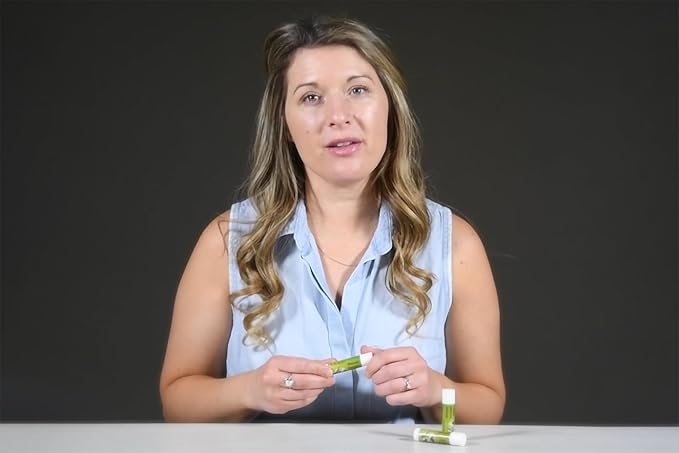 USDA Organic Unscented Lip Balm 2 Pack - Over 70% Pure Organic Jojoba Oil and Organic Beeswax, Soothes and Softens Dry, Cracked, and Sensitive Lips, No Added Scent, No added Taste 15 oz/4.6 gm