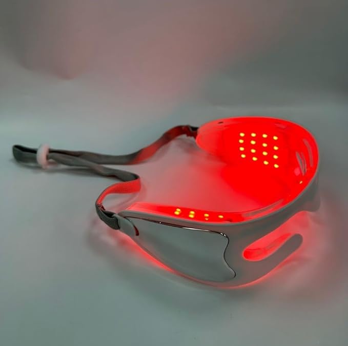 Enhance Collagen, Smooth Wrinkles, Reduce Puffiness, and Firm Skin with Advanced LED Light Therapy Technology, Red Light Therapy Eye Mask for Wrinkles
