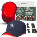 Red Light Therapy Hair Growth Cap – FDA Cleared Laser Treatment for Hair Regrowth and Reduced Shedding – LED & Laser Red Light Therapy Clinically Proven in Double-Blind Studies - Blue