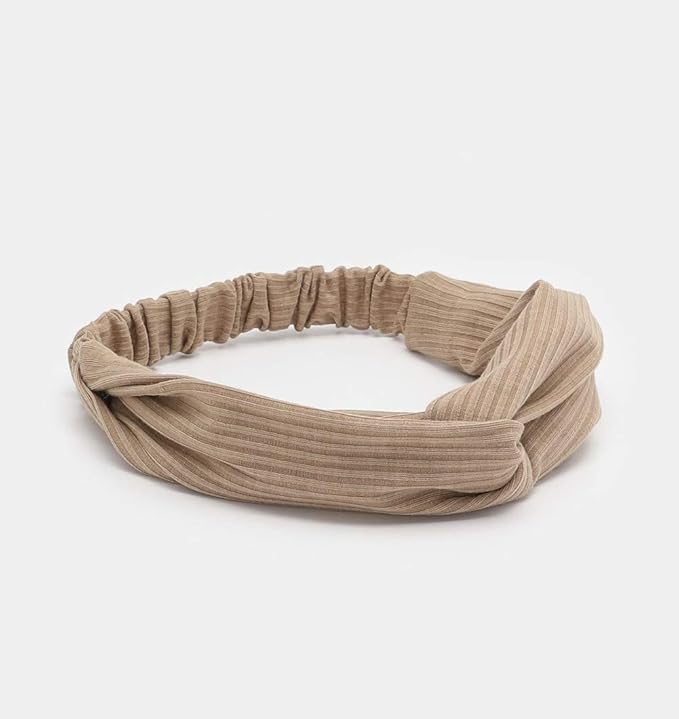 Huachi Boho Headbands for Women Twist Head Band Soft Elastic Hair Bands for Teen Girls Head Wrap Fashion Accessories, Floral Print Plus Solid Colors