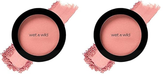 wet n wild Color Icon Blush, Effortless Glow & Seamless Blend infused with Luxuriously Smooth Jojoba Oil, Sheer Finish with a Matte Natural Glow, Cruelty-Free & Vegan - Nudist Society(Packaged)