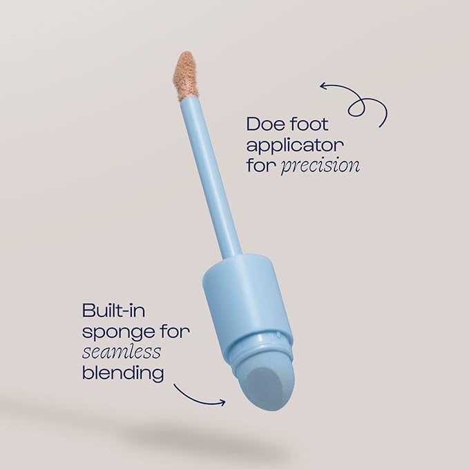 Alleyoop Game Face Concealer Makeup, Lightweight to Medium Buildable Coverage Under Eye Concealer, For Blemishes, Crease-proof and Hydrating with Aloe Stem Cell, Smooth Second Skin Finish - Champion