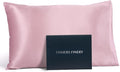 Fishers Finery 19mm 100% Pure Mulberry Silk Pillowcase, Quality Tested (English Rose, K)
