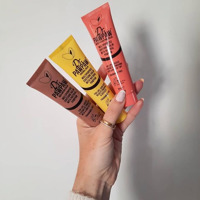 Rich Mocha Balm, Multi-Purpose Natural No Fragrance, for Hydrating Lips, Skin, Hair, Cuticles, Nails & Beauty Finishing (25 ml)