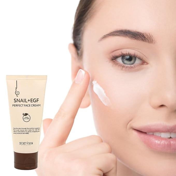 SECRET SKIN Snail+EGF Perfect Cream Wrinkle Bounce Firming Fine line Care Korean Skin Care (#02 Face Cream)