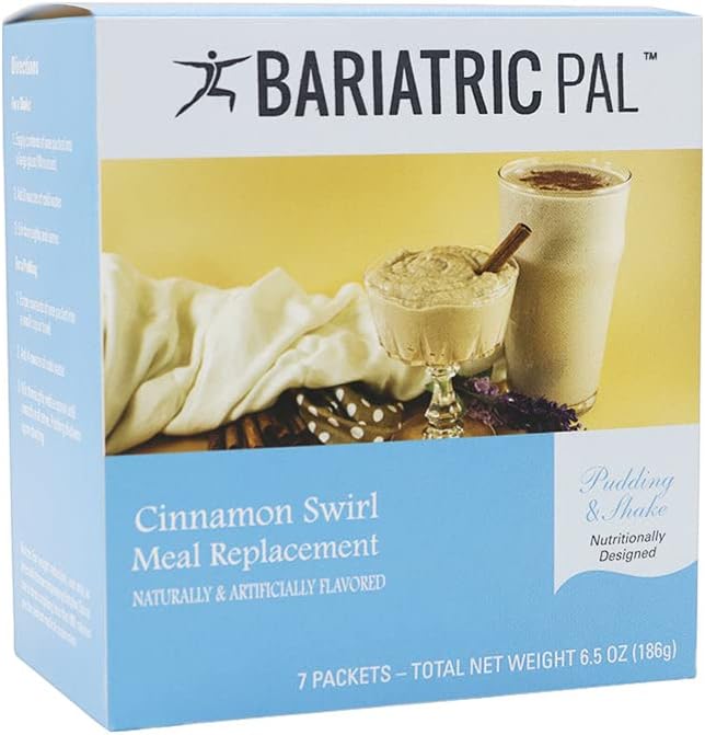 BariatricPal 15g Protein Shake or Pudding (Aspartame Free) - Cinnamon Swirl (1-Pack)
