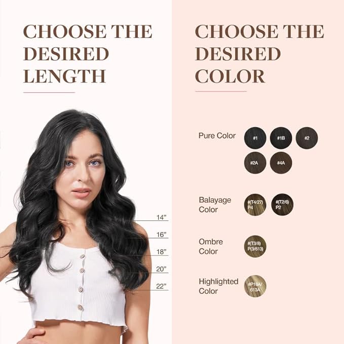 GOO GOO Clip in Hair Extensions Real Human Hair, Remy Human Hair Extensions Clip ins for Women, Natural Human Hair, 18inch 110g 7Pcs, 1 Jet black