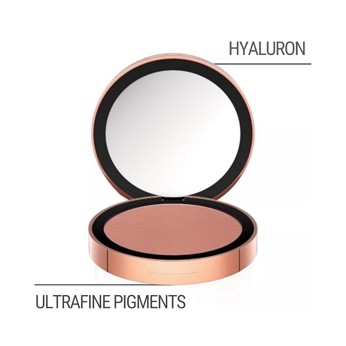 M. Asam Magic Finish Satin Blush Desert Bloom Blush (0.14 Oz) – Make-Up Powder Blush For A Fresh & Radiant Look With Hyaluronic Acid & Ultra-Fine Color Pigments For Fuller Looking Cheeks