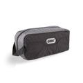 GOX Small Travel Toiletry Bag, Dopp Kit Case For Men, Multifunction Organizer Pouch(Black/Grey)
