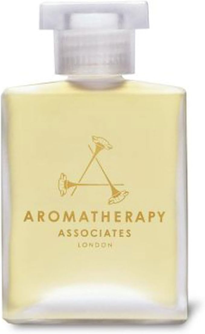 Aromatherapy Associates De-Stress Mind Bath and Shower Oil, Natural Body Oil to Calm Mind, Body and Spirit, Made with 3 Essential Oils (1.86 oz)